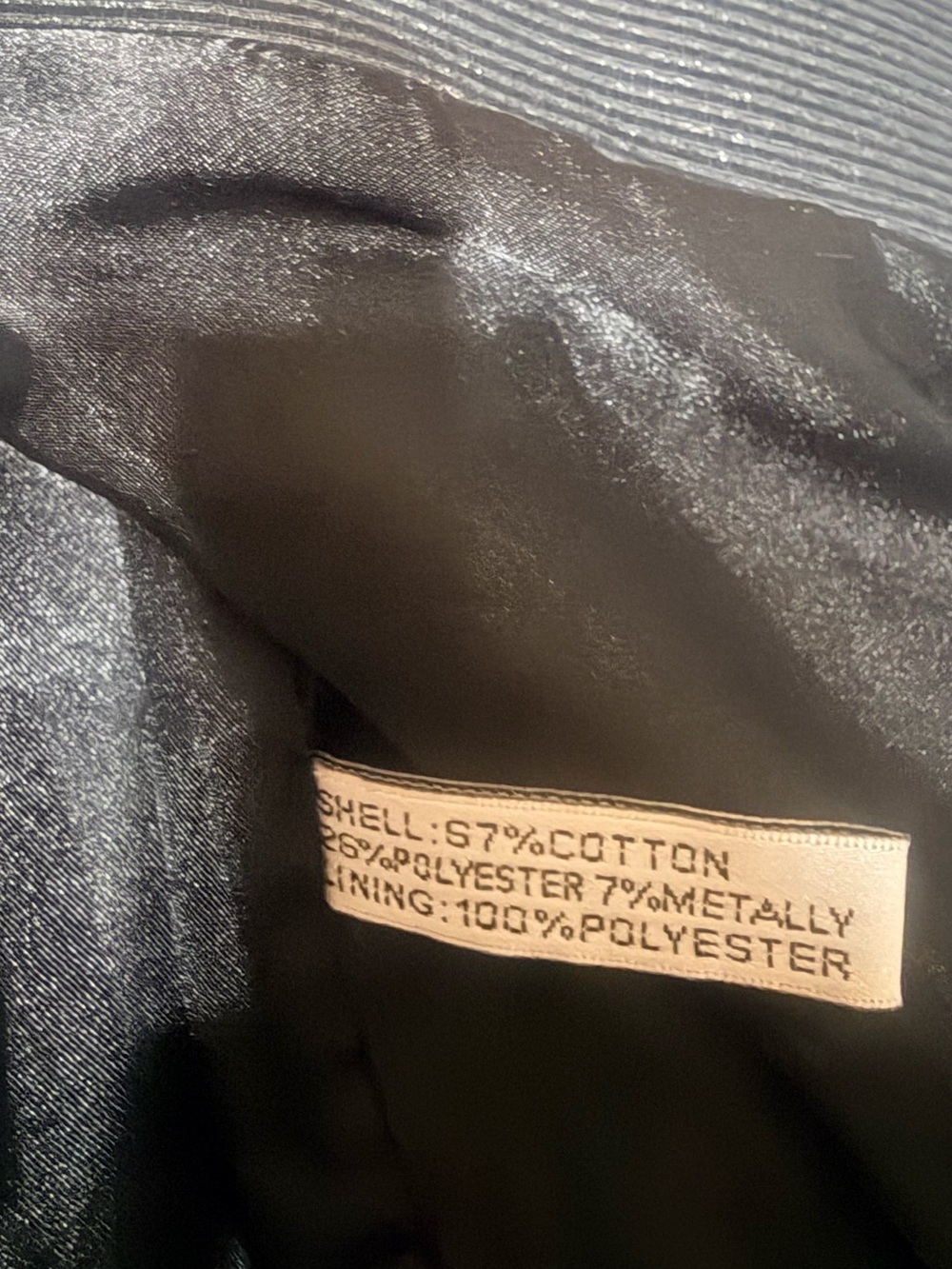 Walter Metallic Black Women's Blazer Jacket - Picture 11 of 12